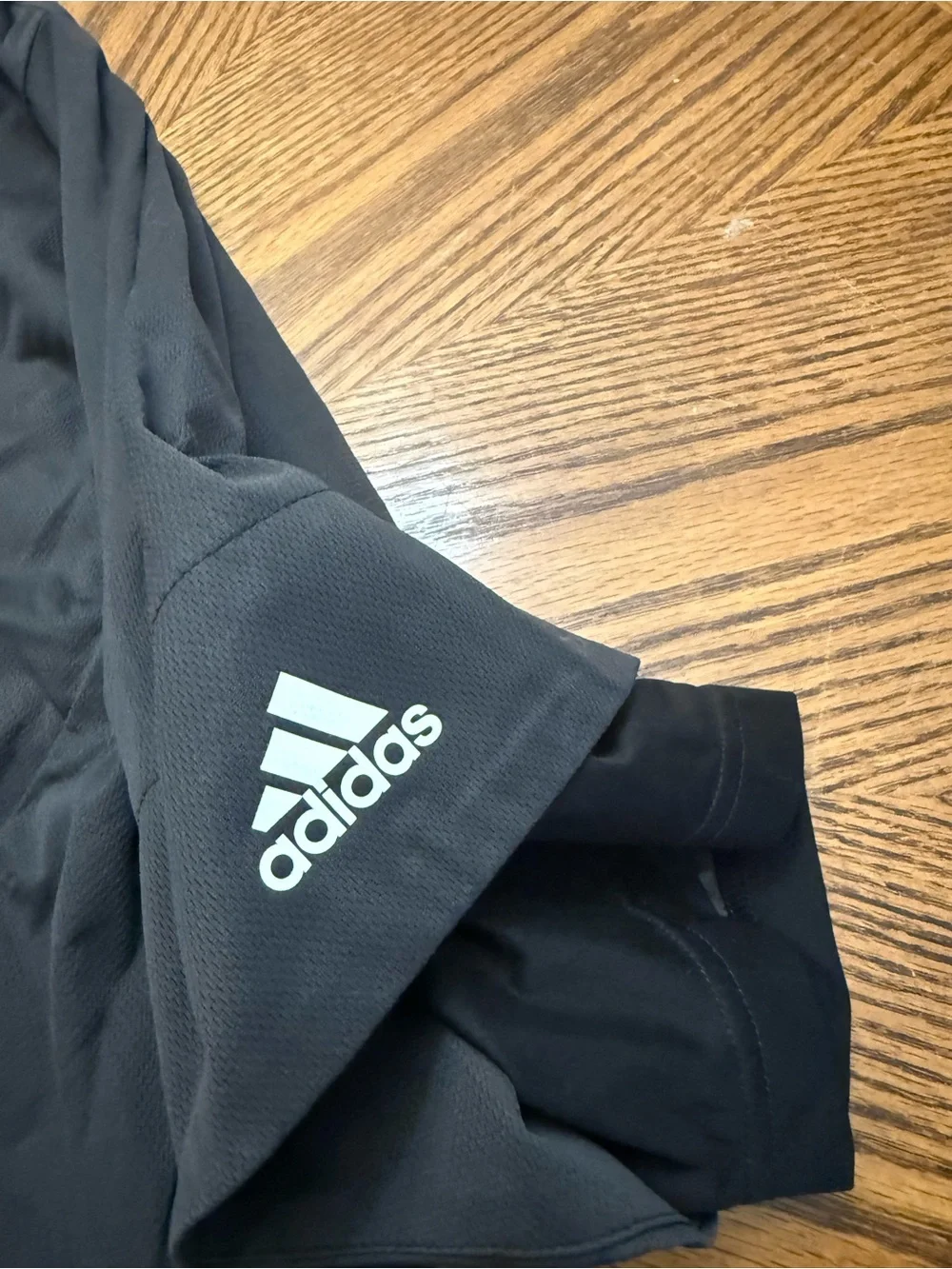 Adidas Golf Men’s Black Quarter-Zip Windbreaker Jacket